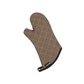 San Jamar 800FG15 BestGuard 15" Tan Oven Mitt - Pair