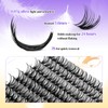 ACTROL Individual Eyelash Lashes Clusters ACT-C 0.05 8-16mm Mix D