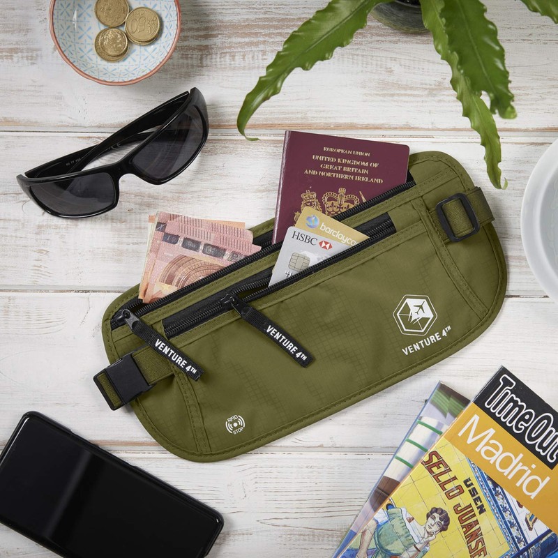 Travel Money Belt for Men and Women - Concealed Travel