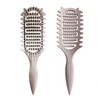 ACR Hair Brush & Massage Comb Set Styling Random Color