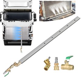 Radiator Cleaning Wand with 1/4''Quick Coupler,Dual Purpose RadiatorFlush Kit for Pressure Air Pump & Pressure Washer, Portable RadiatorCleaner for Car Trucks (39inch)