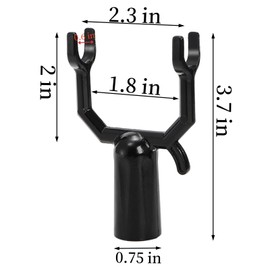 Coloch 20 Pack Metal Tree Branch Support, Y-Shape Tree Crutch Holders Plant Straightening and Leaning Kit Propping Up Branch Spreaders for Fruit Trees, Garden, Fit 0.75 in Round Pole