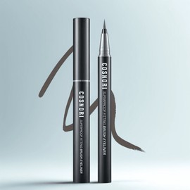 Kosnori COSNORI Super Proof Fitting Brush Eyeliner 0.6g, 04 Ash Gray, 1 pc. / 코스노리 슈퍼프루프 피팅 브러쉬 아이라이너 0.6g, 04애쉬그레이, 1개