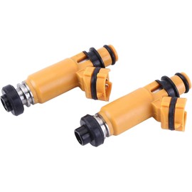 2PCS Fuel Injectors 49033-2059 MIU11423 FD711D FD750D M147788 for John Deere 797, X485, X585, X720, X724, X728, X729, X730, X734, X738 & for Kawasaki FD711D FD750D