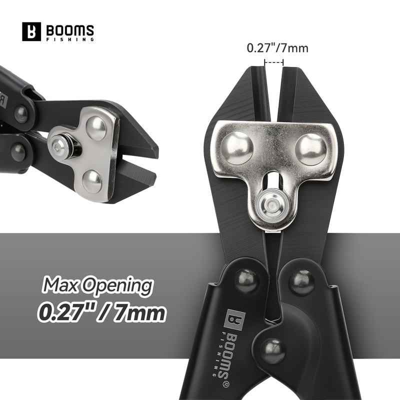 Booms Fishing Hook & Wire Cutter: Upgraded Handle, Cuts Thick