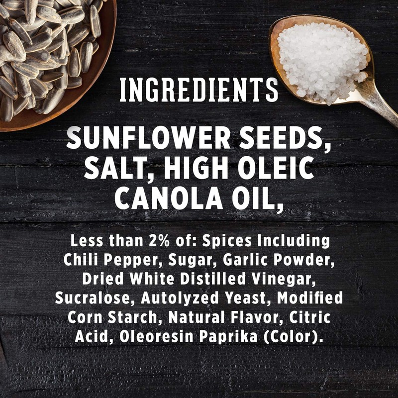 DAVID Roasted and Salted Sweet and Spicy Jumbo Sunflower Seeds,