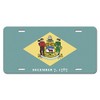 GRAPHICS & MORE Delaware State Flag Novelty Metal Vanity License