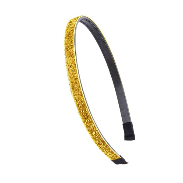 Pack of 5 headbands, glitter hair bands, thin hair bands,