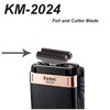KEMEI Cuchilla cortadora de papel de aluminio profesional KEMEI #2024#