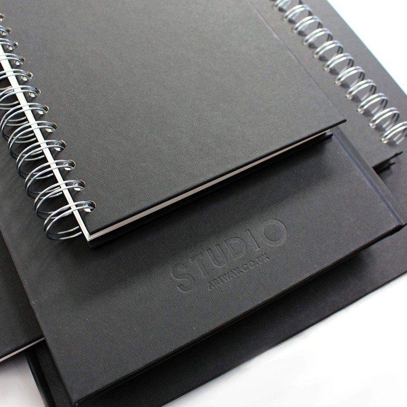 Artway Studio A4 Portrait Spiral Sketchbook, 170g/m² Drawing Paper
