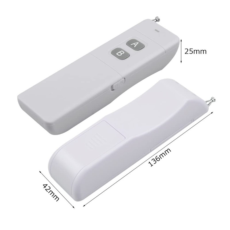 1000m Long Distance Transmitter Wireless Remote Control Switch DC12V-48V 30A