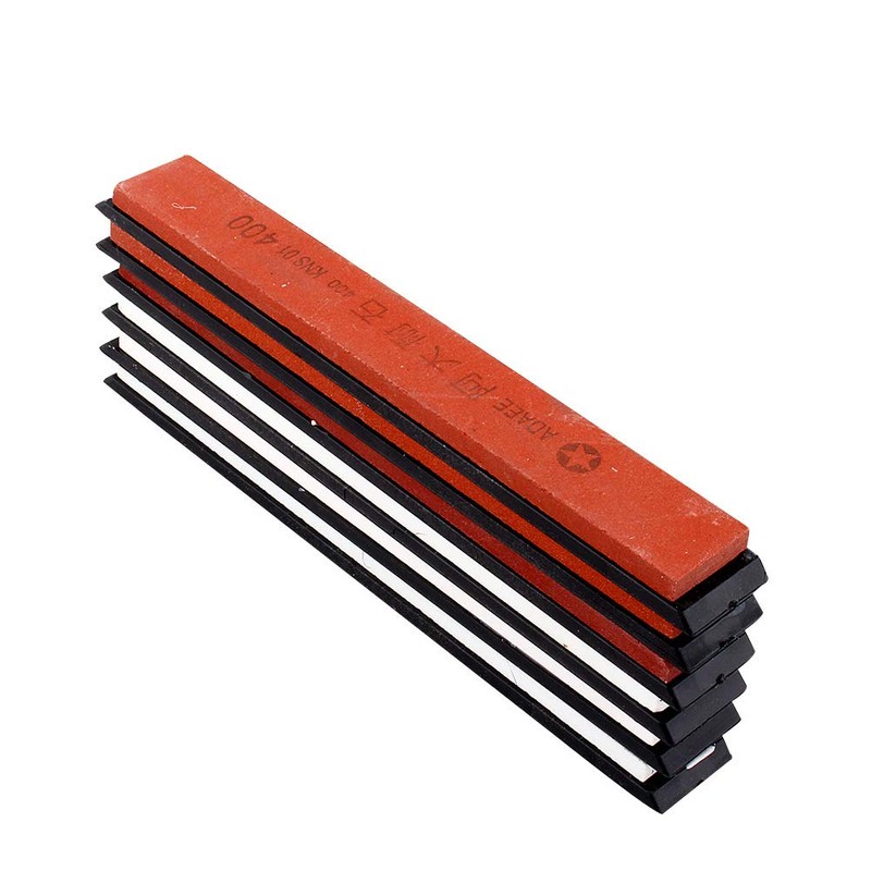Sharpening Stones,6pcs Sharpening Whetstone Set Oilstone Grindstone Polishing Sharpener Stone