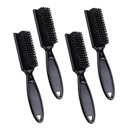 Fade Brush, Clipper Cleaning brush Hair Clipper Cleaning Hair Brush Bristle Hair Brush Beech comb with Beech Handle Used for Men with Thin or Thick Hair Styling Beard Brush