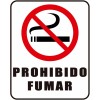 Señalamiento Estireno 30 Prohibido Fumar 20x25 Cms