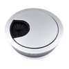 Jetland Desk Grommet for Wire Organizer - Matte Silver, Fits