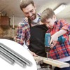 Threaded Rod M8, Pack of 5, Galvanised Threaded Rods, Carbon