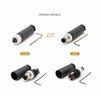 Elecbee 2PCS M12 8-Pin Connector Plug, 12 mm Sensor Cable