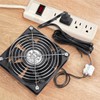 WDERAIR Small 120mm x 25mm EC 4 Inch Brushless Cooling