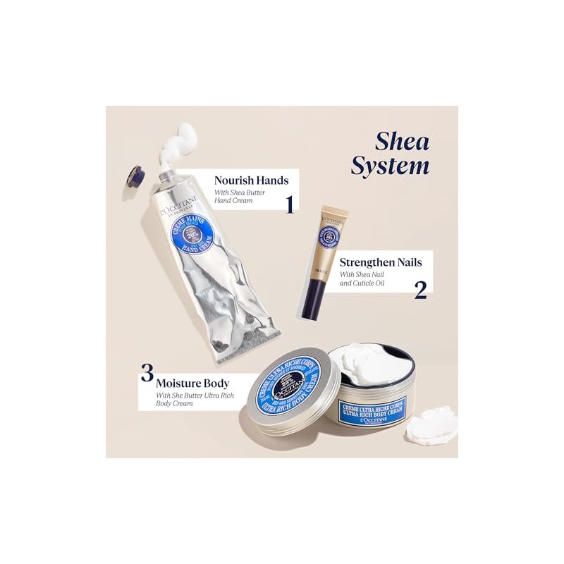 L'Occitane 20% Shea Butter Hand Cream, 5.2 fl. oz.