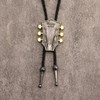 COOLLA Guitar Bolo tie Rodeo Cowboy Leather Necktie Western Bolo