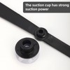 Gosknor 2pcs Large Arrow Spinner, Black Detachable Plastic Arrow Spinner