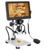 1600X 7 Inch Digital Microscope Mini Handheld Inspection Microscope LED