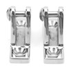 2pcs Bimini Top 90° Deck Hinge 316 Stainless Steel Heavy