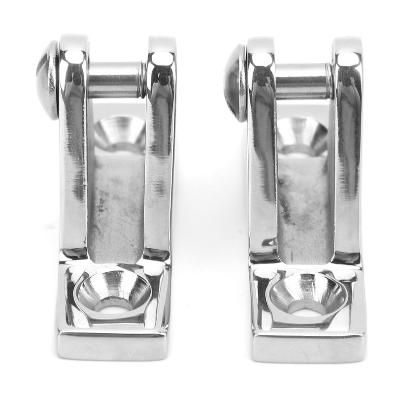 2pcs Bimini Top 90° Deck Hinge 316 Stainless Steel Heavy