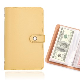 Money Management, File Savings Management, Household Accounts Management Pouch, 50 Pockets, Holds 100 Sheets, Budget Management, Refillable, Receipt Holder, Insurance Card, Receipt Holder, Account