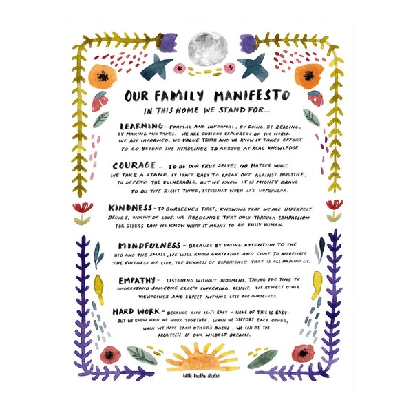 Little Truths Studio Family Manifesto