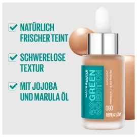 Maybelline Green Edition Superdrop Tinted Oil, adjustable, natural coverage, vegan formula, 30