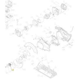 Dewalt Genuine OEM Inner Washer for DCS391M1 Circular Saw - 650109-00