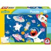 Schmidt Spiele 56459 Sesame Street In Space, 60 Pieces Children's