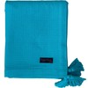Ragged Rose 140 cm x 180 cm Waffle Throw -