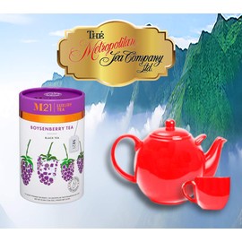 Metropolitan Tea M21 Luxury Boysenberry Tea 24 Pyramid Bags