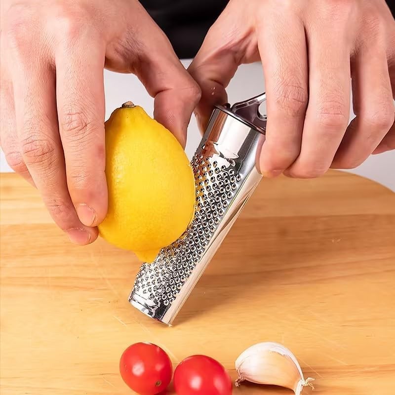 Multifunctional Kitchen Stainless Steel Ginger Garlic Nutmeg Grater, Nut Walnut