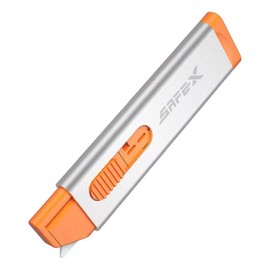 Box Cutter Retractable, Box Opener, Ceramic Box Cutter, Mini Box Cutter, Safety Box Cutter, Cute Box Cutter, Small Box Cutter For Women, Package Opener (Silver)