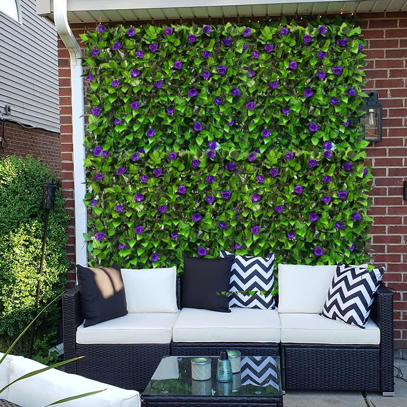 Garden Land Expandable Fence Privacy Screen for Balcony Patio Outdoor,Decorative