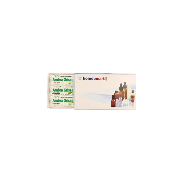 homeomart.com Ambra Grisea Homeopathy Pellets (Pills) in 200C Potency, Pack