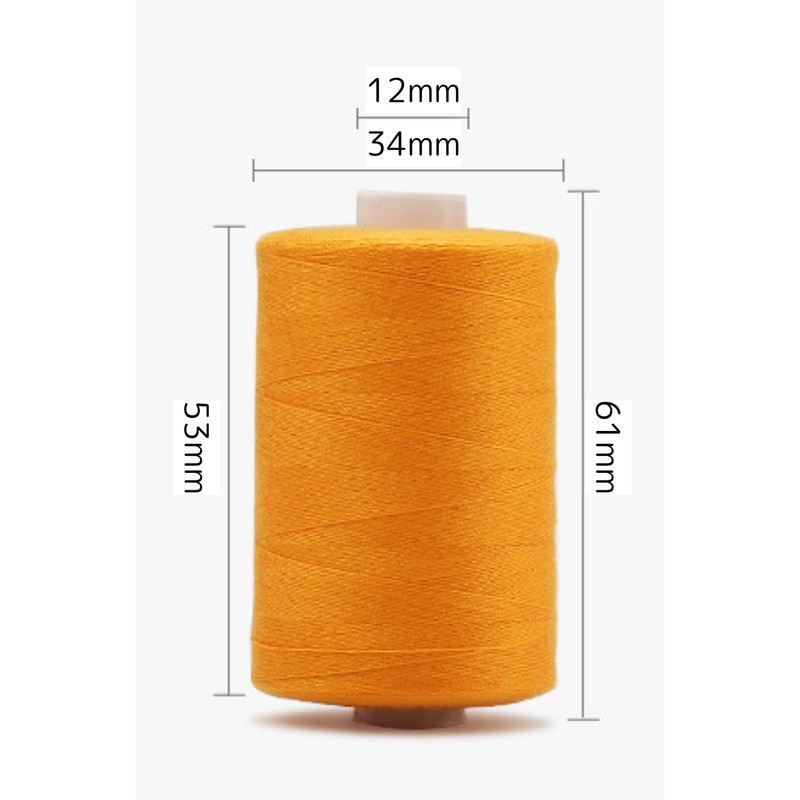 COZENTA Sewing Thread Set of 10 Rolls for Normal Grounds,