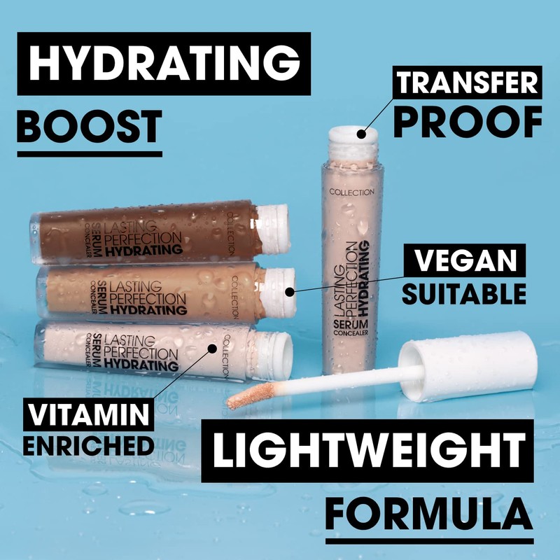 Collection Cosmetics Lasting Perfection Hydrating Serum Concealer Nutmeg