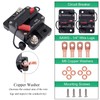 Zesugo 2-Pack 40A Circuit Breaker with Manual Reset for Car