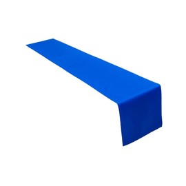 Lemos Home Table Runner, Table Linen Made from 100% Cotton, Concept Collection, Choice of Colours and Sizes (Table Runner - 40 x 250 cm, Royal Blue)