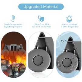 W10195416 Dishwasher Wheels Lower Rack Compatible with Kitchenaid Whirlpool Maytag Kenmore Dishwasher Replacement Parts AP5983730 PS11722152 W10195420 Lavavajillas Rack Lower Wheels 4 Pack