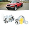 Pair of Front Door Lock Cylinder Set 6905135070 Aluminum Alloy