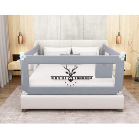 Lsbod Bed Rail for Toddlers,Baby Bed Rail Guard for Kids,Safety Side Bedrail for Twin,Double,Full,Queen,King Size Bed(1side 71" Lx27 H)