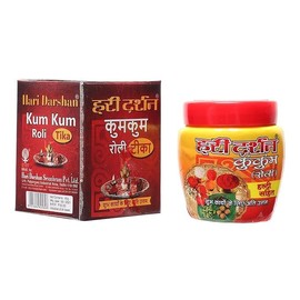 Generic Tilk Kumkum Chandan Tika Red Tilak for Pooja Tika Pack Of 1 (Red), Medium