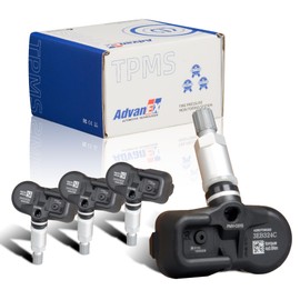 AdvanEX Tire Pressure Monitoring System Sensor 315Mhz, 4PCS TPMS Compatible with Lexus RC/NX/LS/GS, Toyota Corolla/Prius/Rav4, Subaru BRZ, Replaces OE 4260706020 4260706060