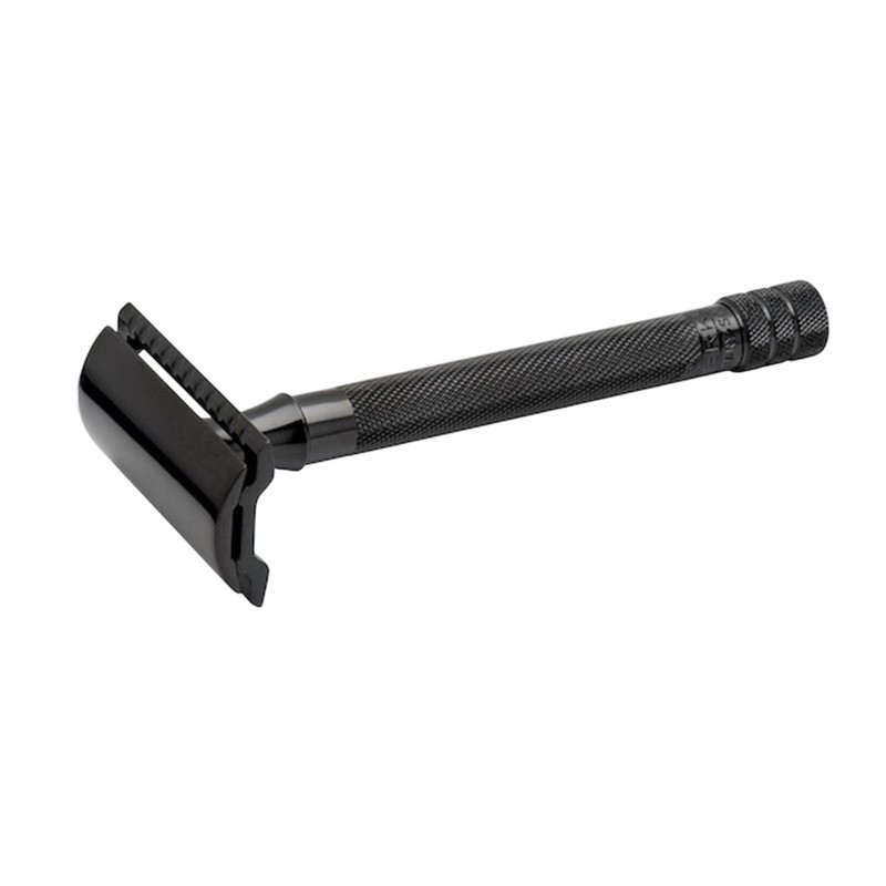 Merkur 23B Long Handle Safety Razor Black