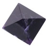 Amethyst Pyramid, Crystal Pyramid Figure, Mini Home Decoration Exquisite Interior
